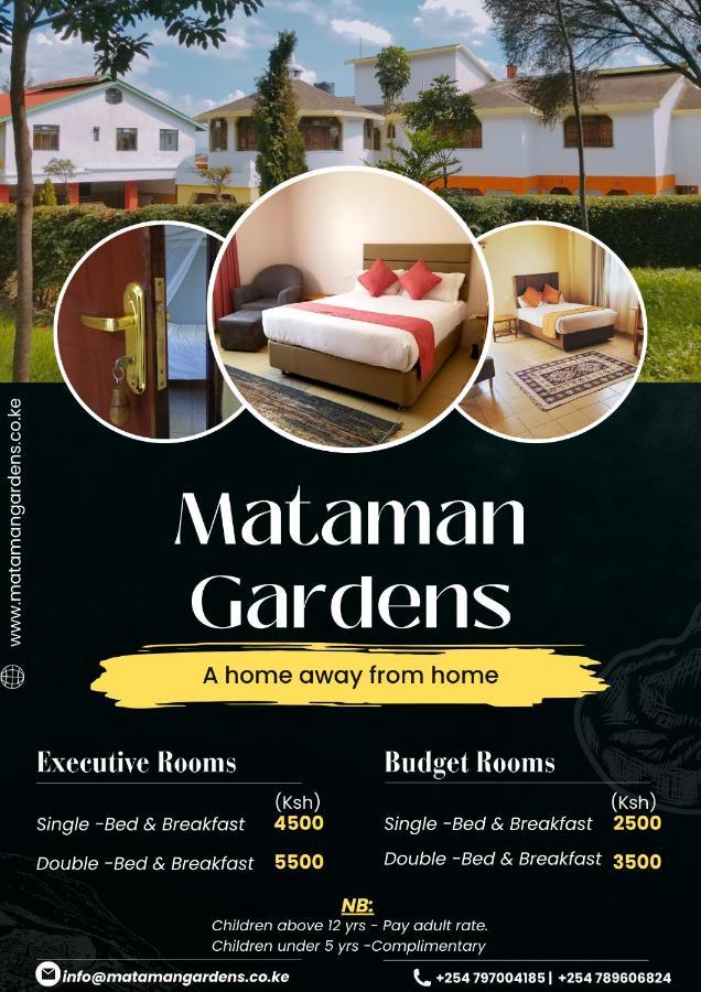 Hotel Mataman Gardens Naivasha Exterior foto